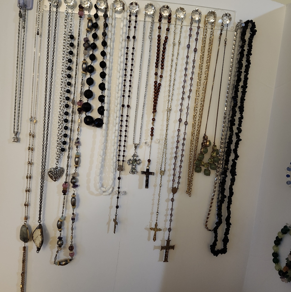 Chic Multi-Color  Pendant Necklace Set CROSSES ARE ALL SOLD. THANK YOU FOR LOO0